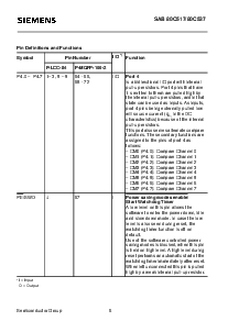 浏览型号SAB80C537-N-T40/85的Datasheet PDF文件第7页