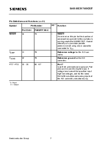 浏览型号SAB80C537-M的Datasheet PDF文件第8页