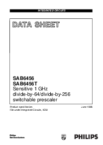 浏览型号SAB6456的Datasheet PDF文件第1页