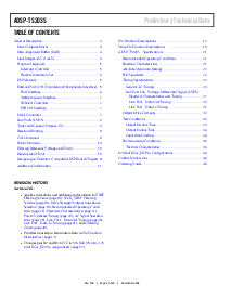 浏览型号ADSP-TS203SABP-X的Datasheet PDF文件第2页
