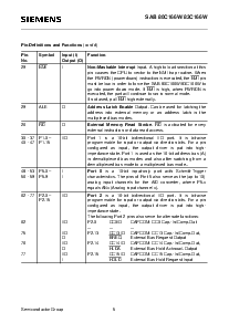 浏览型号SAB80C166W的Datasheet PDF文件第5页