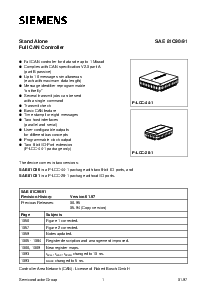 浏览型号SAE81C90的Datasheet PDF文件第2页