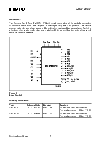 浏览型号SAE81C90的Datasheet PDF文件第3页