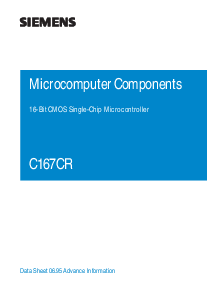 浏览型号SAF-C167CR-LM的Datasheet PDF文件第1页