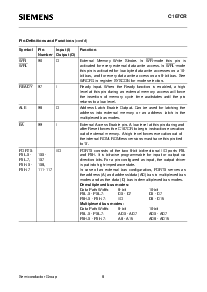 浏览型号SAF-C167CR-LM的Datasheet PDF文件第11页