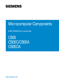 浏览型号SAF-C505C-2RM的Datasheet PDF文件第1页