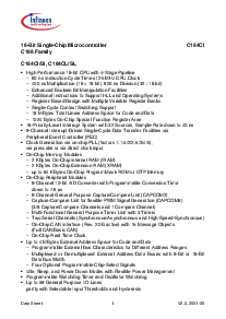 浏览型号SAK-C164CI-8EM的Datasheet PDF文件第5页