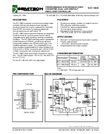 浏览型号SC1164CSW的Datasheet PDF文件第1页