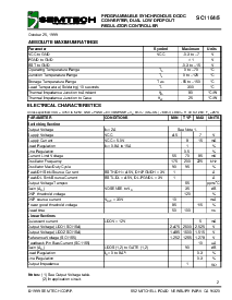 浏览型号SC1164CSW的Datasheet PDF文件第2页