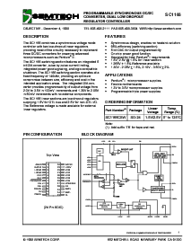 浏览型号SC1166CSW的Datasheet PDF文件第1页