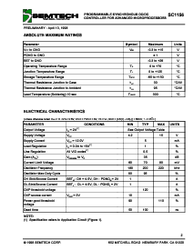 浏览型号SC1156CSW的Datasheet PDF文件第2页