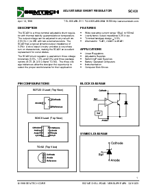 浏览型号SC431的Datasheet PDF文件第1页