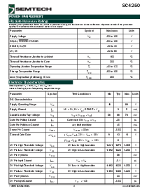 浏览型号SC4250LISTRT的Datasheet PDF文件第2页