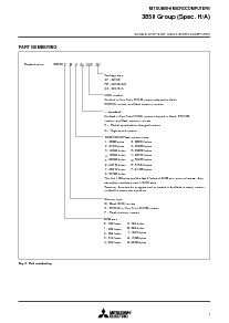 浏览型号M38503M4H-XXXSP的Datasheet PDF文件第7页