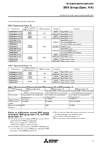 浏览型号M38503M4H-XXXSP的Datasheet PDF文件第9页
