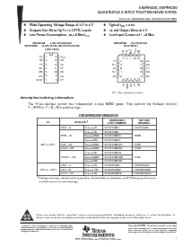 浏览型号SN54HC00J的Datasheet PDF文件第1页