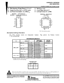 浏览型号SN74HC04的Datasheet PDF文件第1页