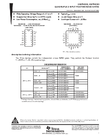 浏览型号SN74HC00NSR的Datasheet PDF文件第1页