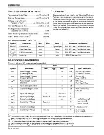 浏览型号CAT25C33U14I-1.8TE13的Datasheet PDF文件第2页