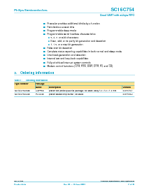 浏览型号SC16C754IA68的Datasheet PDF文件第2页