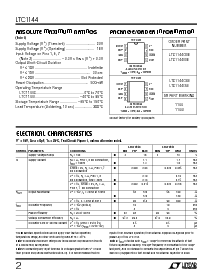 浏览型号LTC1144IN8的Datasheet PDF文件第2页