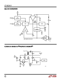 浏览型号LT1424IS8-9的Datasheet PDF文件第6页