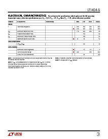 浏览型号LT1424IS8-5的Datasheet PDF文件第3页