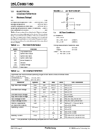 浏览型号24LC160-IP的Datasheet PDF文件第2页