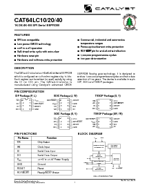 浏览型号CAT64LC10的Datasheet PDF文件第1页
