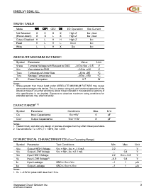 浏览型号IS62LV1024LL-70H的Datasheet PDF文件第3页