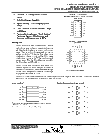 浏览型号SN74LS07的Datasheet PDF文件第1页