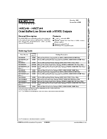 浏览型号74ACT244MTCX的Datasheet PDF文件第1页