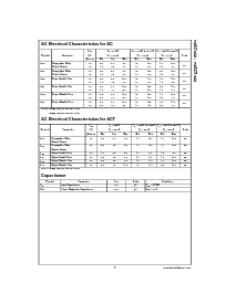 浏览型号74AC244MTCX的Datasheet PDF文件第5页