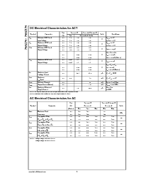 浏览型号74ACT74MTC的Datasheet PDF文件第4页