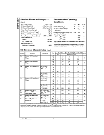浏览型号MM74HC574MTC的Datasheet PDF文件第2页