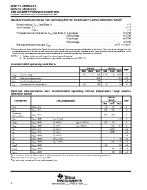 浏览型号SN74LS14NE4的Datasheet PDF文件第4页