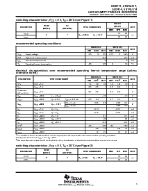 浏览型号SN74LS14NE4的Datasheet PDF文件第5页