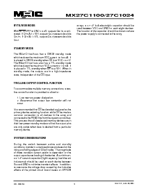 浏览型号MX27C1024PC-10的Datasheet PDF文件第5页