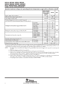 浏览型号LM2904PSR的Datasheet PDF文件第4页