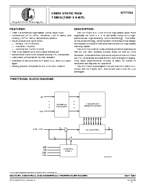 浏览型号IDT71024S20TY的Datasheet PDF文件第1页