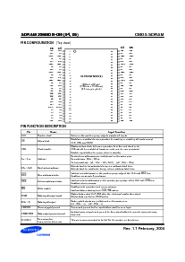 浏览型号K4S561632E的Datasheet PDF文件第6页