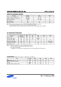 浏览型号K4S561632E的Datasheet PDF文件第7页