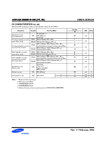浏览型号K4S561632E的Datasheet PDF文件第8页