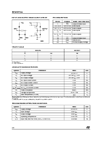 浏览型号M74HCT244TTR的Datasheet PDF文件第2页