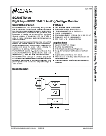 浏览型号SCANSTA476的Datasheet PDF文件第1页