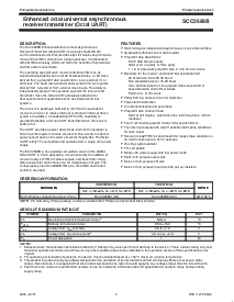 浏览型号SCC2698BE1A84的Datasheet PDF文件第2页