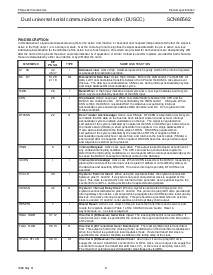 浏览型号SCN68562C4A52的Datasheet PDF文件第5页