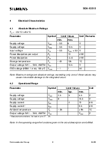 浏览型号SDA4331X的Datasheet PDF文件第6页