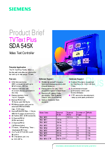 浏览型号SDA5450的Datasheet PDF文件第1页