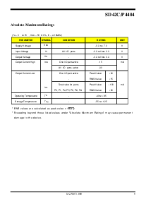 浏览型号SD42C440430SDIP的Datasheet PDF文件第9页